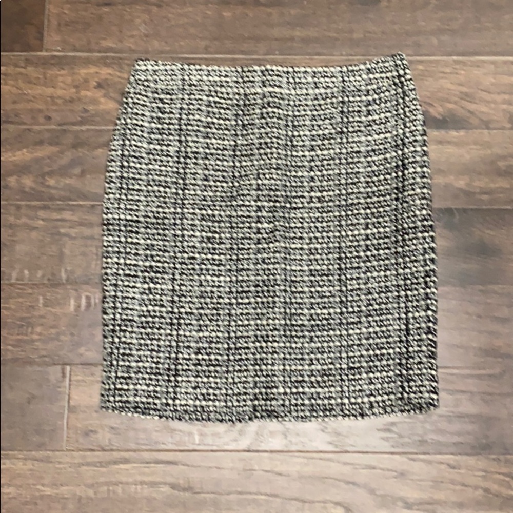 Jcrew tweed pencil skirt